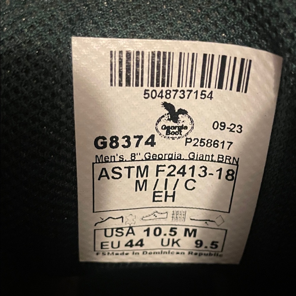 New Georgia Boot Men's Georgia Giant Steel Toe Work Boots - Picture 7 of 10